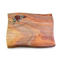 Grabstein Firenze/Rainbow Rose 1 (Color)