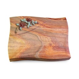 Grabstein Firenze/Rainbow Rose 3 (Color)