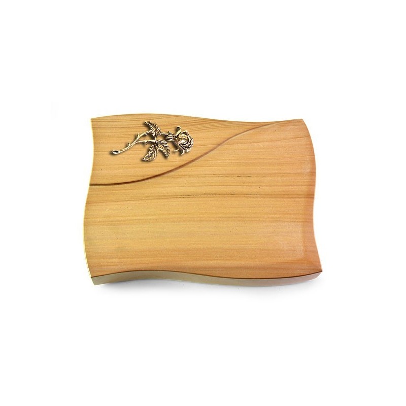 Grabstein Firenze/Woodland Rose 2 (Bronze)