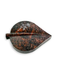Grabstein Folia/Aruba Rose 2 (Alu)
