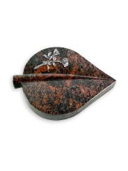 Grabstein Folia/Aruba Rose 10 (Alu)