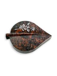 Grabstein Folia/Aruba Rose 13 (Alu)