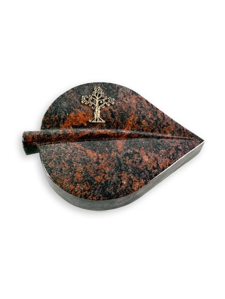 Grabstein Folia/Aruba Baum 2 (Bronze)