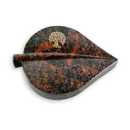 Grabstein Folia/Aruba Baum 3 (Bronze)