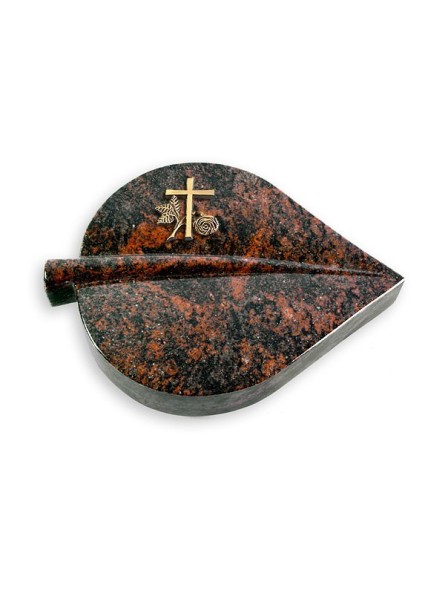 Grabstein Folia/Aruba Kreuz 1 (Bronze)