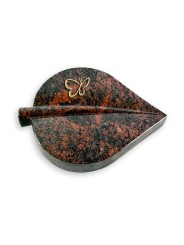 Grabstein Folia/Aruba Papillon (Bronze)