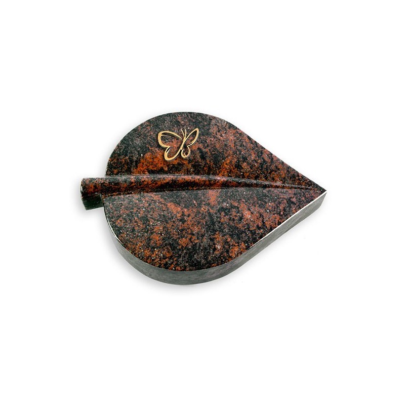 Grabstein Folia/Aruba Papillon (Bronze)