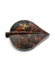Grabstein Folia/Aruba Taube (Bronze)