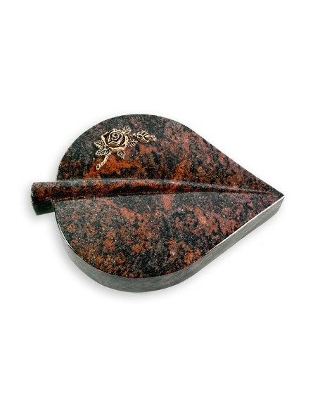 Grabstein Folia/Aruba Rose 1 (Bronze)