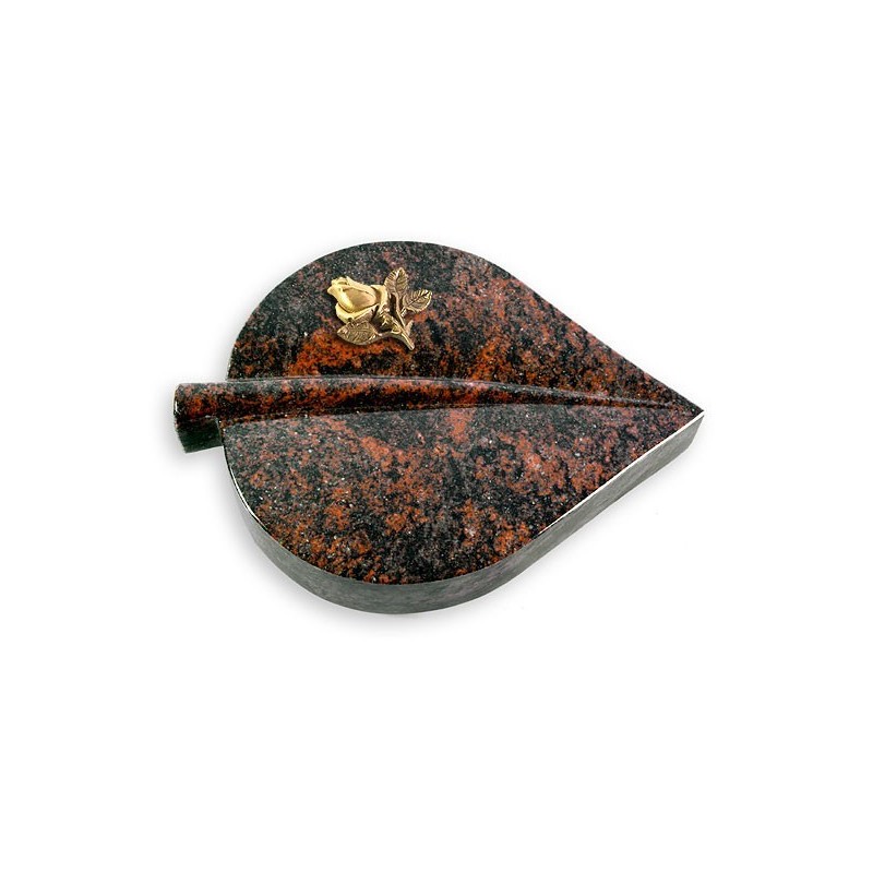 Grabstein Folia/Aruba Rose 3 (Bronze)