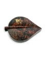 Grabstein Folia/Aruba Rose 3 (Bronze)