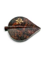 Grabstein Folia/Aruba Rose 4 (Bronze)