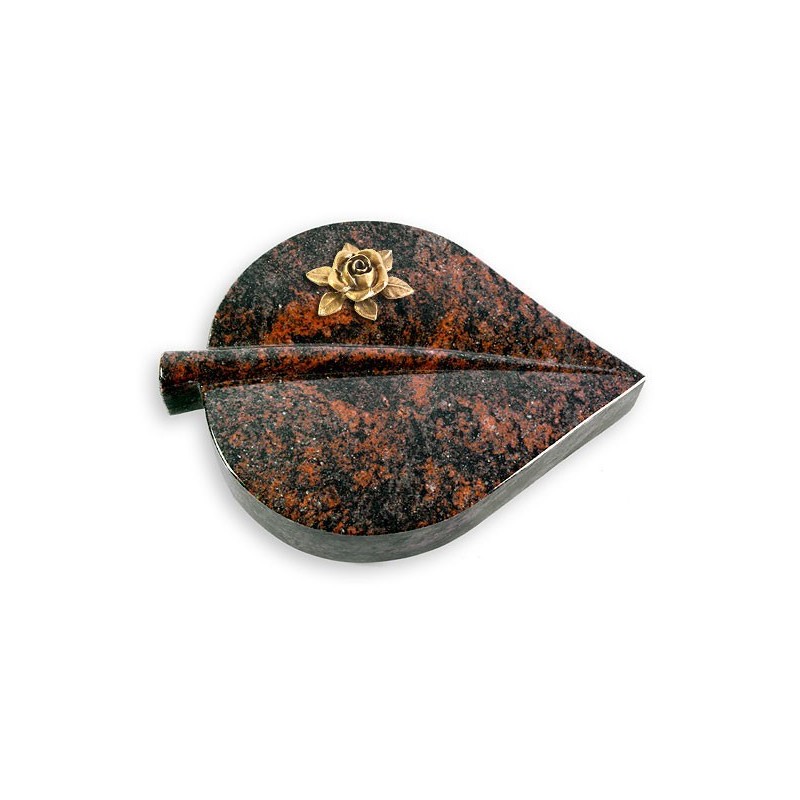 Grabstein Folia/Aruba Rose 4 (Bronze)