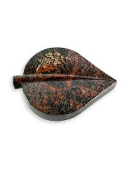 Grabstein Folia/Aruba Rose 5 (Bronze)