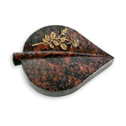 Grabstein Folia/Aruba Rose 13 (Bronze)