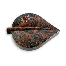 Grabstein Folia/Aruba Rose 1 (Color)