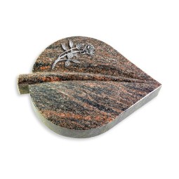 Grabstein Folia/Himalaya Rose 6 (Alu)