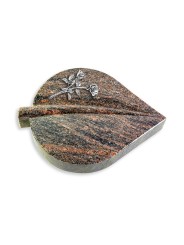 Grabstein Folia/Himalaya Rose 10 (Alu)