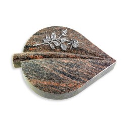 Grabstein Folia/Himalaya Rose 13 (Alu)