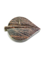 Grabstein Folia/Himalaya Baum 2 (Bronze)