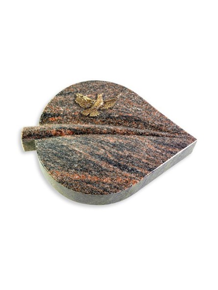 Grabstein Folia/Himalaya Taube (Bronze)