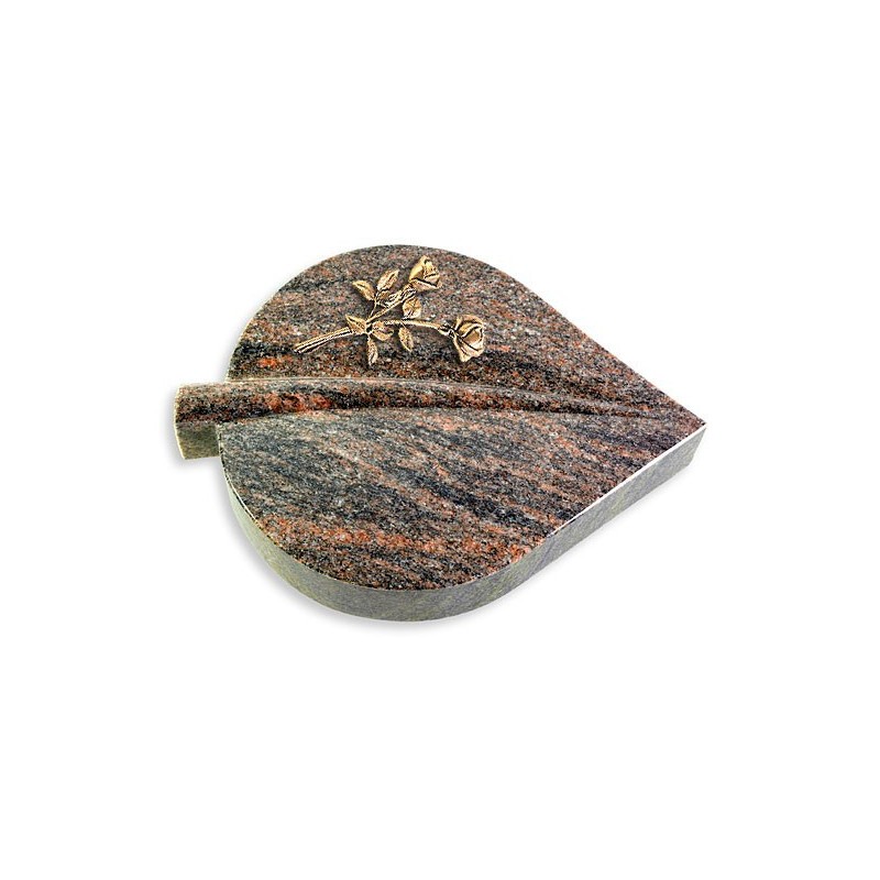 Grabstein Folia/Himalaya Rose 10 (Bronze)