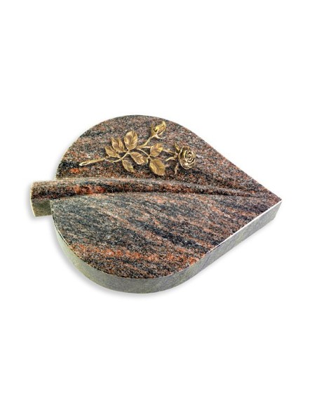 Grabstein Folia/Himalaya Rose 13 (Bronze)