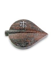 Grabstein Folia/Paradiso Kreuz 1 (Alu)
