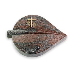 Grabstein Folia/Paradiso Kreuz 1 (Bronze)