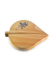 Grabstein Folia/Woodland Rose 2 (Alu)