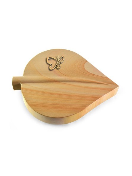 Grabstein Folia/Woodland Papillon (Bronze)