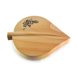 Grabstein Folia/Woodland Rose 1 (Bronze)