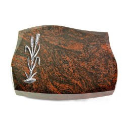 Grabstein Galaxie/Aruba Ähren 2 (Alu)