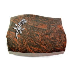 Grabstein Galaxie/Aruba Rose 6 (Alu)