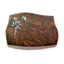 Grabstein Galaxie/Aruba Rose 10 (Alu)