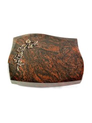Grabstein Galaxie/Aruba Efeu (Bronze)