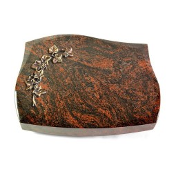 Grabstein Galaxie/Aruba Efeu (Bronze)