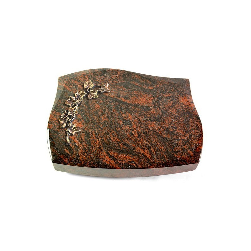 Grabstein Galaxie/Aruba Efeu (Bronze)