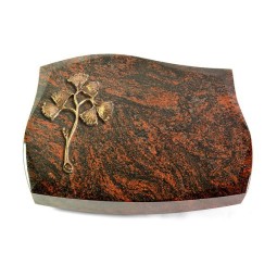 Grabstein Galaxie/Aruba Gingozweig 1 (Bronze)