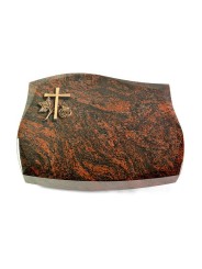 Grabstein Galaxie/Aruba Kreuz 1 (Bronze)
