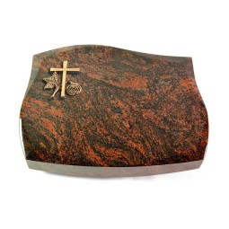 Grabstein Galaxie/Aruba Kreuz 1 (Bronze)