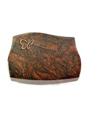 Grabstein Galaxie/Aruba Papillon (Bronze)
