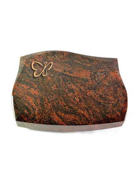 Grabstein Galaxie/Aruba Papillon (Bronze)
