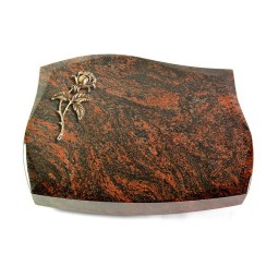 Grabstein Galaxie/Aruba Rose 2 (Bronze)