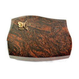 Grabstein Galaxie/Aruba Rose 3 (Bronze)