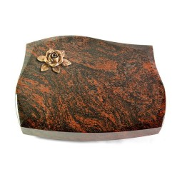 Grabstein Galaxie/Aruba Rose 4 (Bronze)