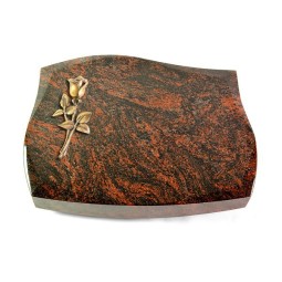 Grabstein Galaxie/Aruba Rose 8 (Bronze)