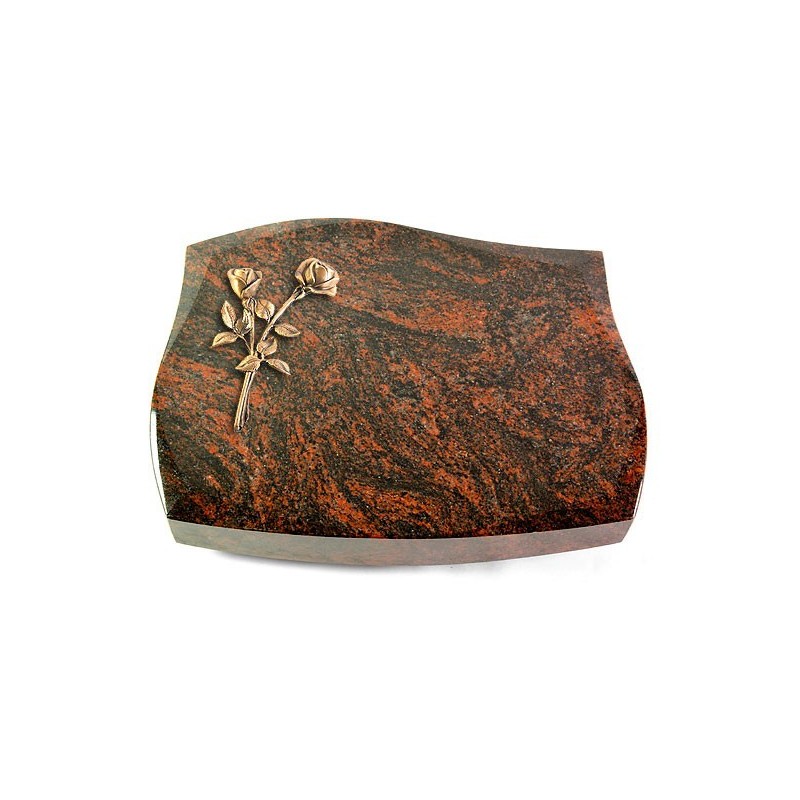 Grabstein Galaxie/Aruba Rose 10 (Bronze)