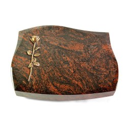 Grabstein Galaxie/Aruba Rose 12 (Bronze)