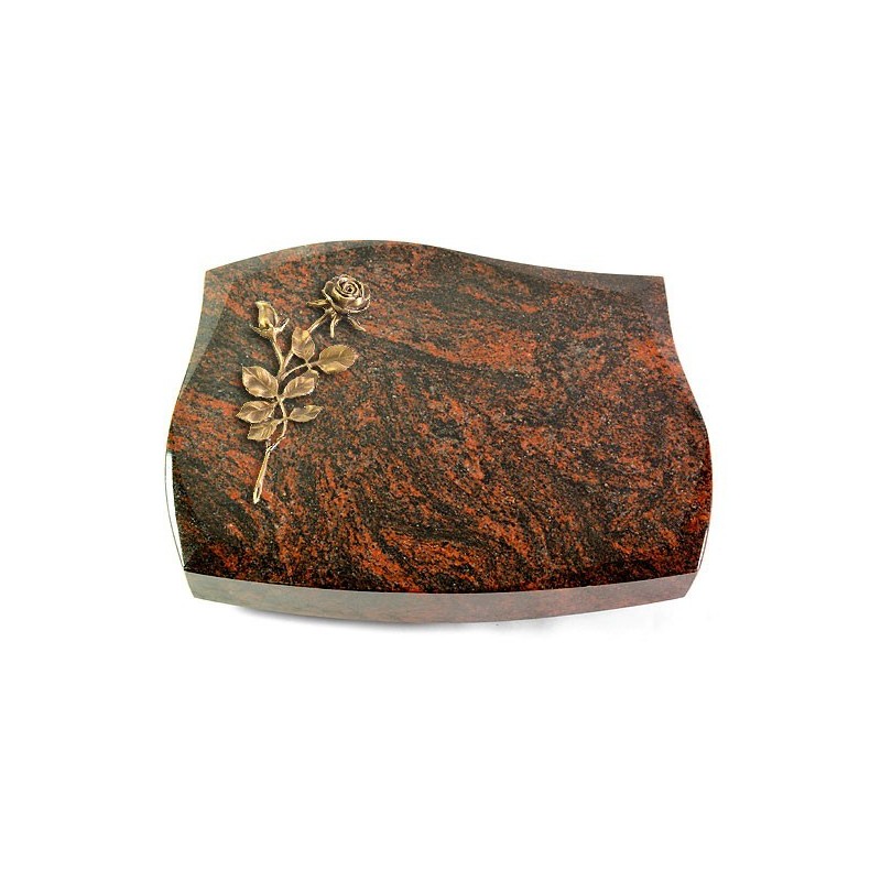 Grabstein Galaxie/Aruba Rose 13 (Bronze)